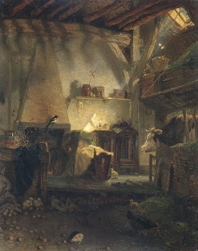 The Well-Guarded Child by August Allebe
